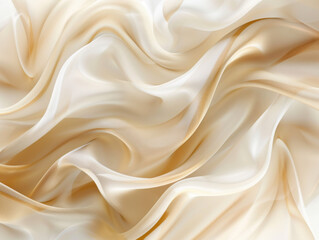 Obraz premium Silk Tan Background, Generative AI Illustration