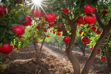 red apple tree