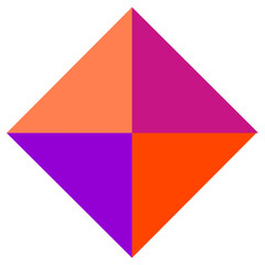 An abstract psychedelic spiral swirl shape design element.