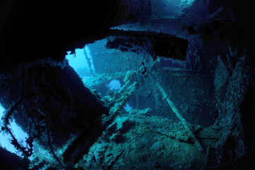 wreck - shipwreck) in scuba divers' slang - a type of dive in which a descent is made to sunken...