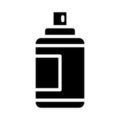 Spray Paint Vector Glyph Icon Design