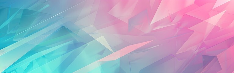 Obraz premium Luminous Fragments Geometric abstract background wallpaper digital transformation box square ai technology