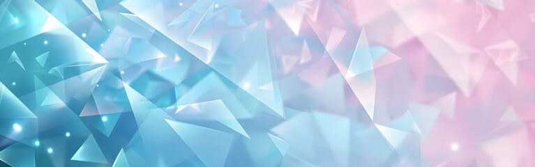 Obraz premium Luminous Fragments Geometric abstract background wallpaper digital transformation box square ai technology