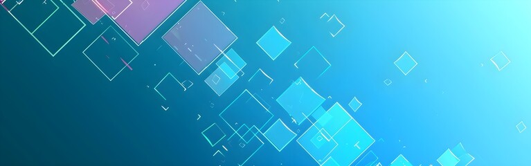 Luminous Fragments Geometric abstract background wallpaper