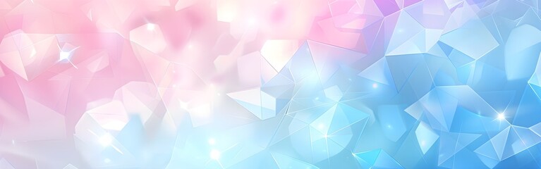 Fototapeta premium Luminous Fragments Geometric abstract background wallpaper