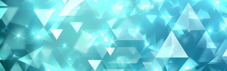 Obraz premium Luminous Fragments Geometric abstract background wallpaper
