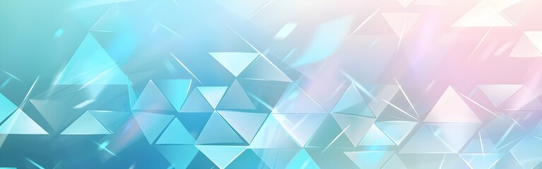 Obraz premium Luminous Fragments Geometric abstract background wallpaper