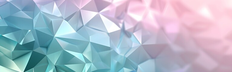 Fototapeta premium Luminous Fragments Geometric abstract background wallpaper