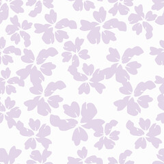 Fototapeta premium Beautiful floral pattern in vintage folk style. Hand-drawn flowers, leaves, berries on a dark background. Creative botanical backdrop for prints, wallpapers, fabrics
