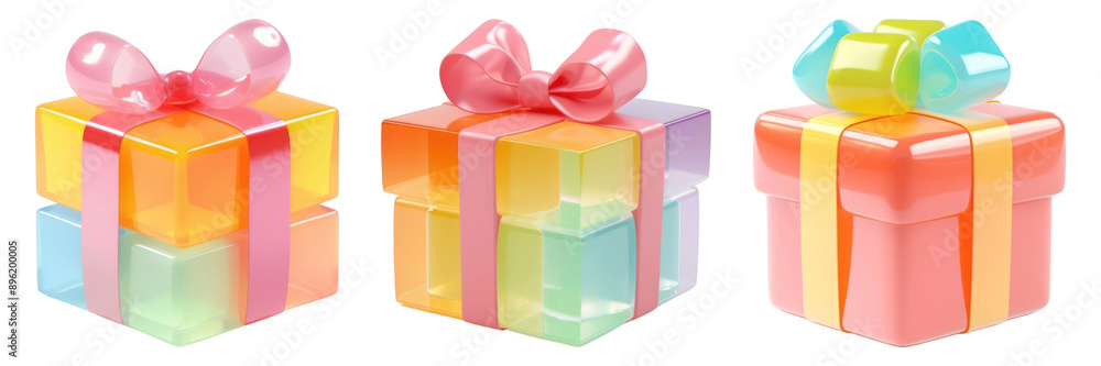 Canvas Prints gift box jelly gummy set