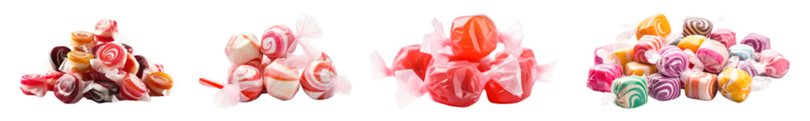 Candy png cut out element set