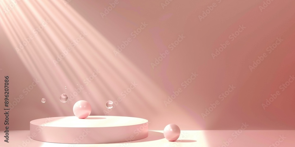Poster delicate air bubbles form and rise on a transparent surface, creating an artistic arrangement. sunli