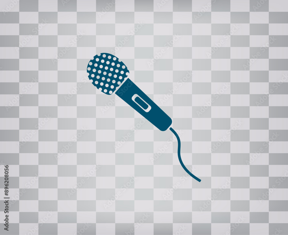Poster vector icon on gray background with gradient