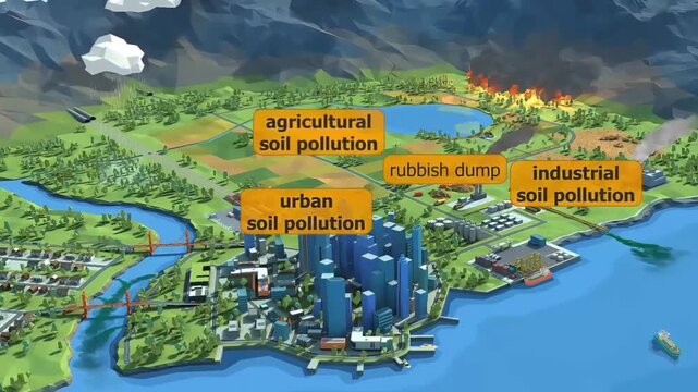 Soil pollution and its types