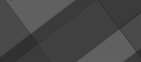 Obraz premium Vector Modern black and gray technology concept diamond triangle geometric line background. modern black and grey gradient color geometric backdrop design cube pattern background for website banner.
