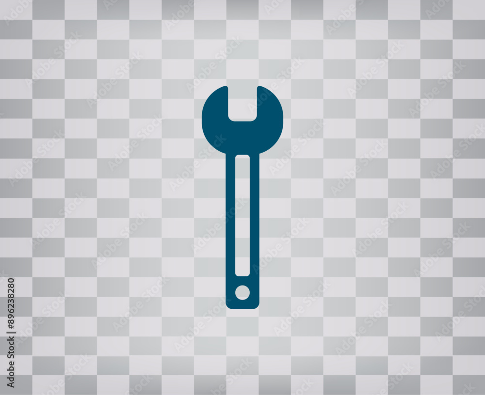 Poster vector icon on gray background with gradient