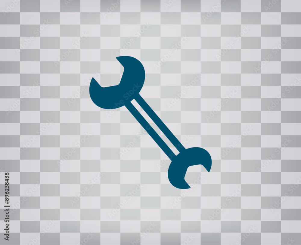 Poster vector icon on gray background with gradient