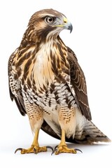 Fototapeta premium falcon isolated on a white background