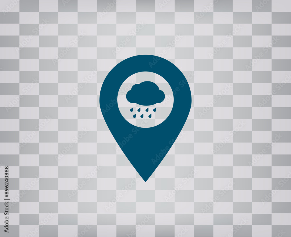 Poster vector icon on gray background with gradient