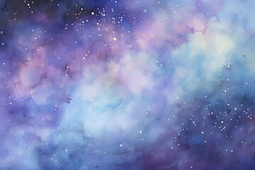 Abstract Galaxy with background illustration