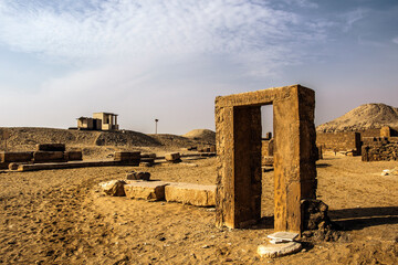 Ancient remains of a building