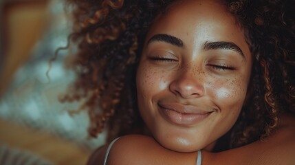 Fototapeta premium A realistic photograph, 8K resolution, shot on professional DSLR camera, tack-sharp focus, exquisite detail, high dynamic range, warm scene of best friends hugging at home, showcasing love and 