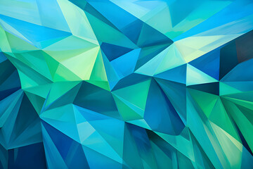 Obraz premium Abstract Low Poly background illustration