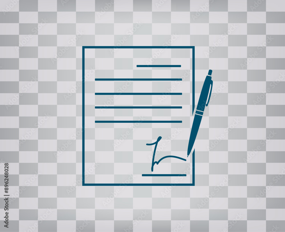Poster vector icon on gray background with gradient