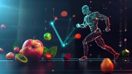 An AI-powered personal fitness coach providing customized workout routines and diet plans for optimal health.