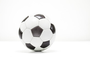 Naklejka premium Close-up of a Soccer Ball