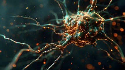 Neural Network Visualization with Glowing Connections