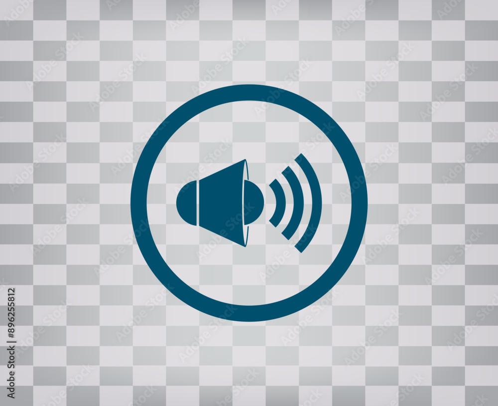 Poster vector icon on gray background with gradient