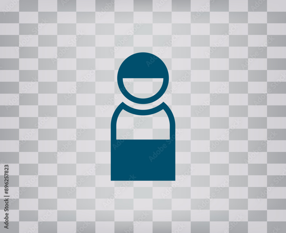 Poster vector icon on gray background with gradient