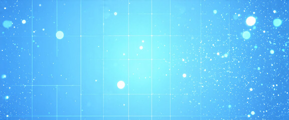 Pattern of a watery glass tiles with particles floating around