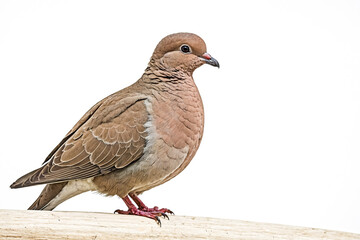 Dove Perched on a Branch