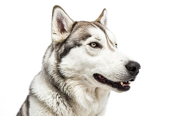 Obraz premium Close-up of a Husky's Face
