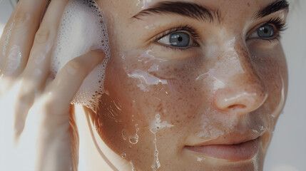 Radiant Glow Enhancing Daily Gel Cleanser Routine daily glowing cleansing