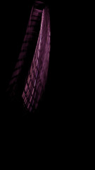 Futuristic Story Overlay Background Neon Glow Sci-Fi Hochformat