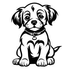 Fototapeta premium Puppy Vector