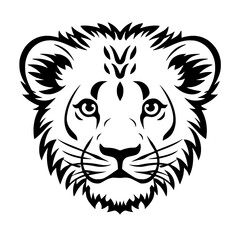 Baby Lion Vector
