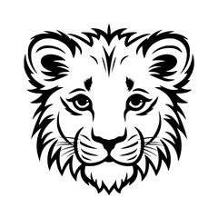 Baby Lion Vector