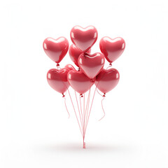 heart shaped balloons