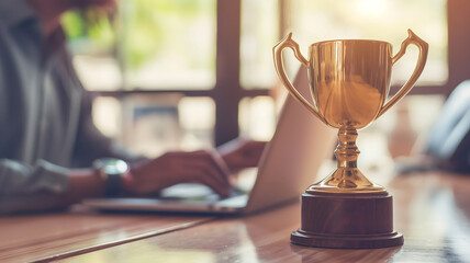 Employee of the month, rewarding personnel who reach sales targets, Achieving company goals, Star employee
