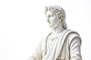 Obraz premium Marble Statue of a Woman