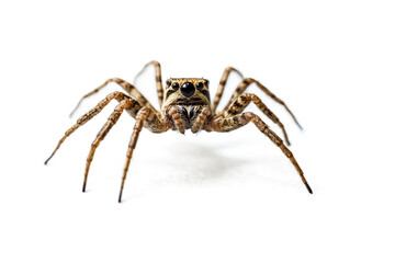 Close-up of a jumping spider with big eyes