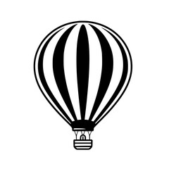 Naklejka premium Hot Air Balloon Vector