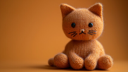Crochet Plushies, hand knitted cat toy