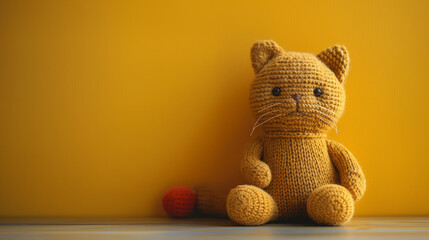 Crochet Plushies, hand knitted cat toy