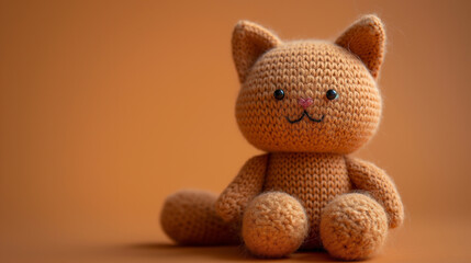 Crochet Plushies, hand knitted cat toy