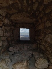 Squared View from Rocca Calascio